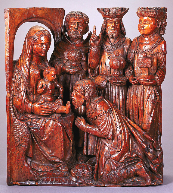Figural Group, "Adoration of the Magi", ca. 1525