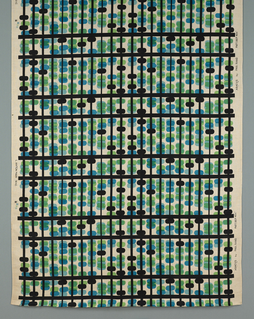 Textile, "Abacus", ca. 1946