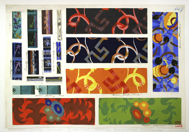Drawing, "Munchen: Yellow, Red Brown, Orange and Blues", 1911–14