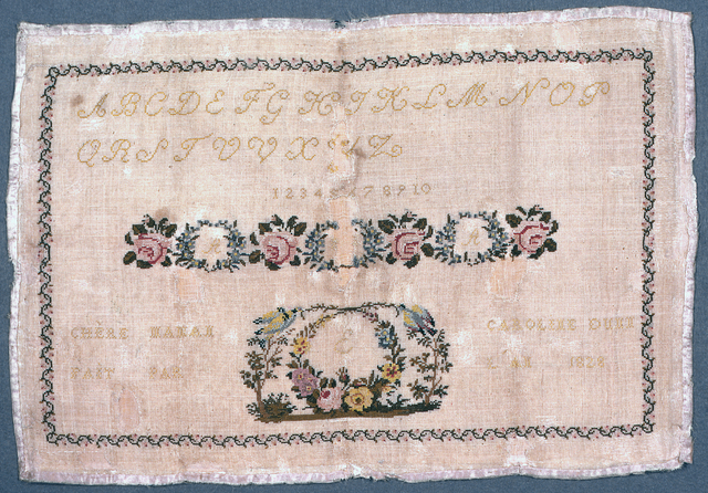 Sampler, 1828