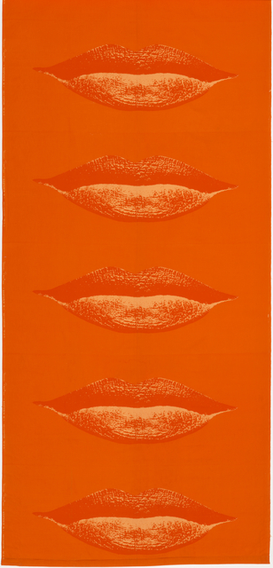 Textile, "Lippen", 1968