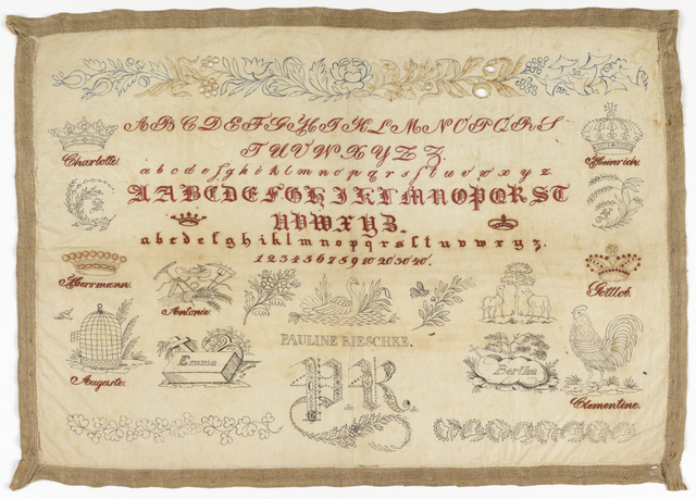 Sampler, 1800–50