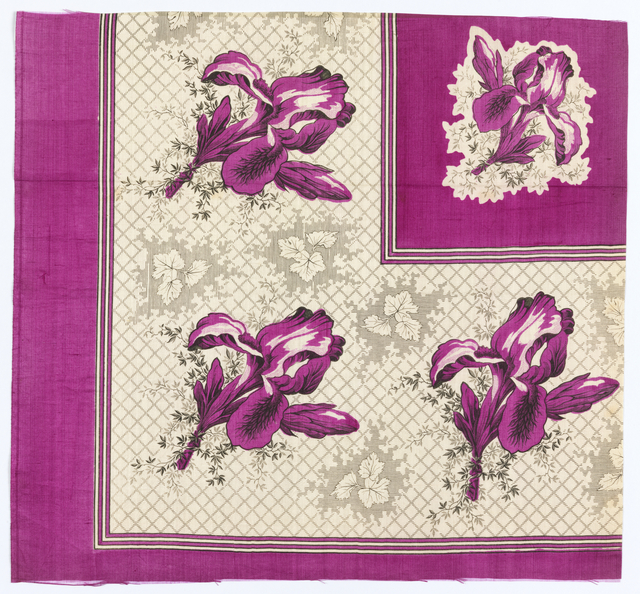 Scarf Sample, mid-19th century