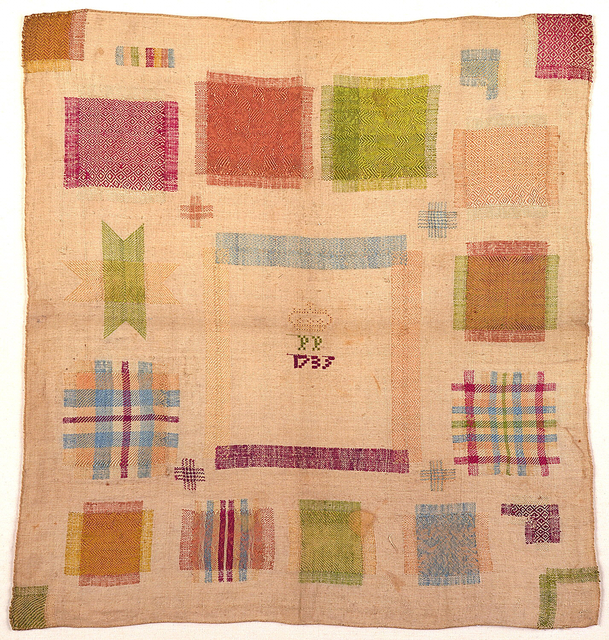 Darning Sampler, 1735