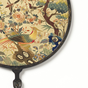 Handscreen, late 19th–early 20th century