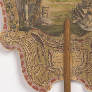 Handscreen, late 18th century