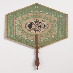 Handscreen, early 19th century