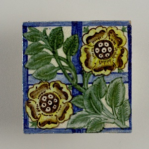 Rose Trellis Tile, 1882–88