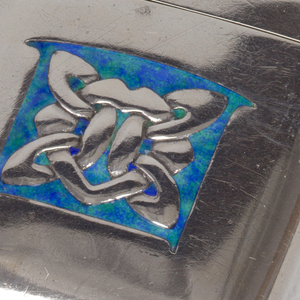 Arts and Crafts Style with Celtic Knot Matchsafe, 1902–03
