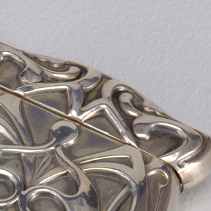 Stylized Tendrils Matchsafe, ca. 1905