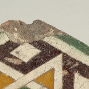 Tile/tile Fragment, 17th century