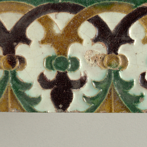 Tile/tile Fragment, 17th century