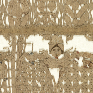 Sampler Fragments (England), ca. 1650