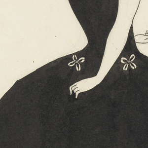Drawing, The Dancer with the Domino, 1894