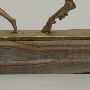 Nymph and Satyr Sculpture, ca. 1925