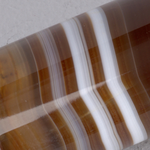 Brown Agate Matchsafe, ca. 1900