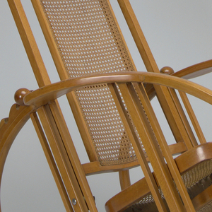 Reclining Rocking Chair (Italy), ca. 1905