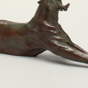 Yawning Tiger Sculpture, 1920s