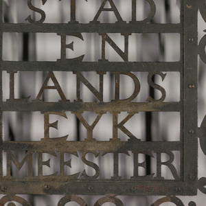 Sign (Holland), ca. 1780