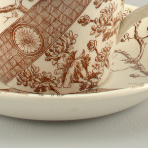 Rangoon Cup And Saucer, ca. 1878–85