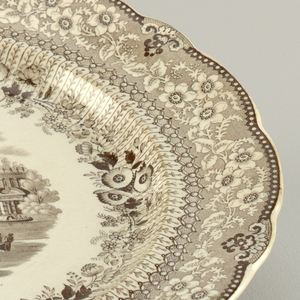 "Grecian" Plate, mid-19th century