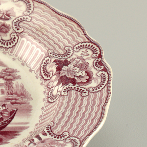 "Bologna" Plate, mid-19th century
