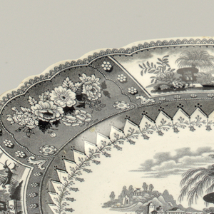"Canova" Plate, mid-19th century