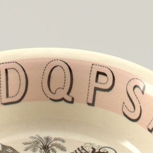 Alphabet Dish, 1937