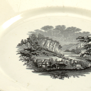 Plate, 1830–1834