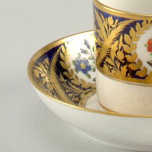 Cup And Saucer, 1821–1837
