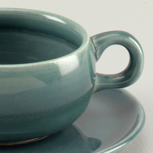 American Modern Cup And Saucer, 1937