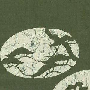 Carrying Cloth For Loom And Paper Patterns (Japan), mid- 20th century