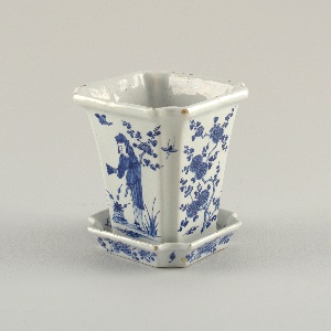Flower Pot And Stand (Netherlands), 1750–70