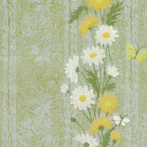 Textile, Daisy Chain, 1965