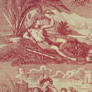 Fragment, The Four Parts of the World, ca. 1840