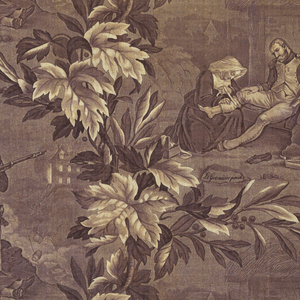 Textile, The Grenadier and the Nun, 1849
