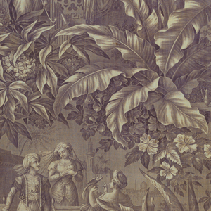 Textile, Turkish scenes, ca. 1840