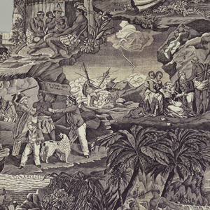 Textile, Traite des negre, ca. 1800