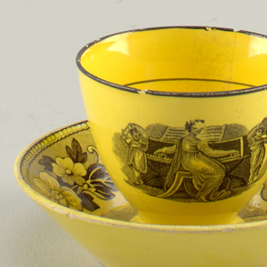 Cup And Saucer (France), 18th–mid-19th century