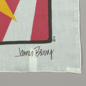 Commemorative Scarf, Gemini Explosive Stardust, 1976