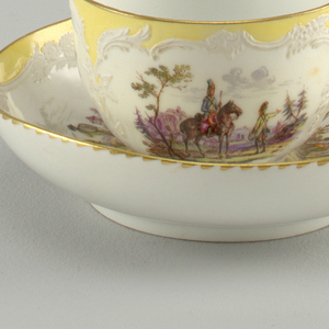 Cup And Saucer (Germany), ca. 1760