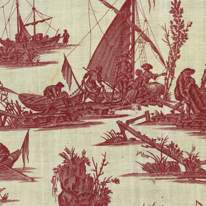 Textile, La peche et le commerce maritime (Fishing and maritime trade), ca. 1780
