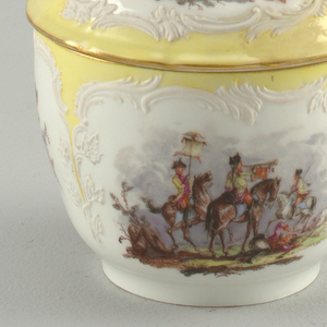 Sugar Bowl And Cover (Germany), ca. 1765