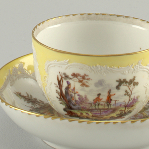 Cup And Saucer (Germany), ca. 1760