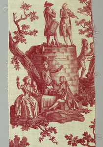 Textile, La Fete de la Federation (The Festival of the Federation), 1790–1791