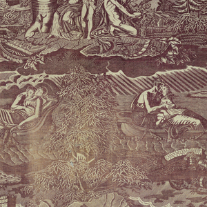 Textile, Love and friendship, 1801–25