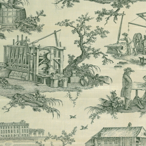Reproduction Textile, Les Travaux de la Manufacture, 1936