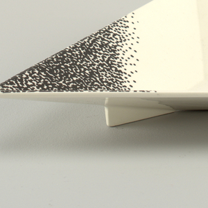 "Angle" Plate, Soup, 1988