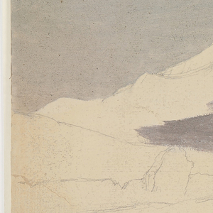 Drawing, Mount Chimborazo, Ecuador, July 1857