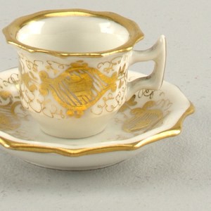 Miniature Cup And Saucer